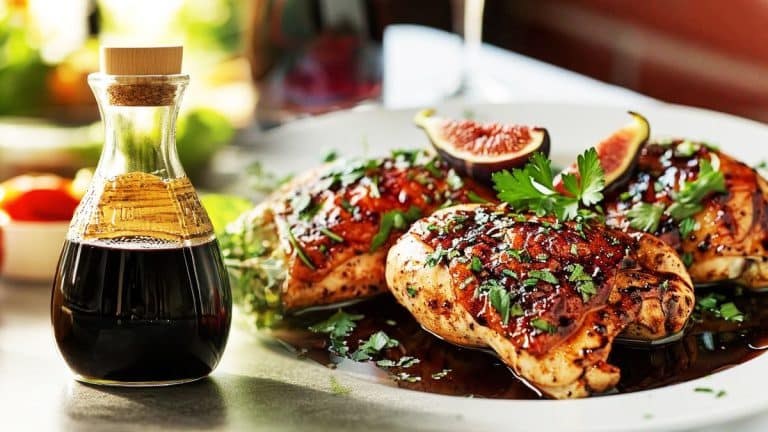 Voici comment ravir vos papilles avec le poulet aux figues et au vinaigre balsamique : une recette chic et simple