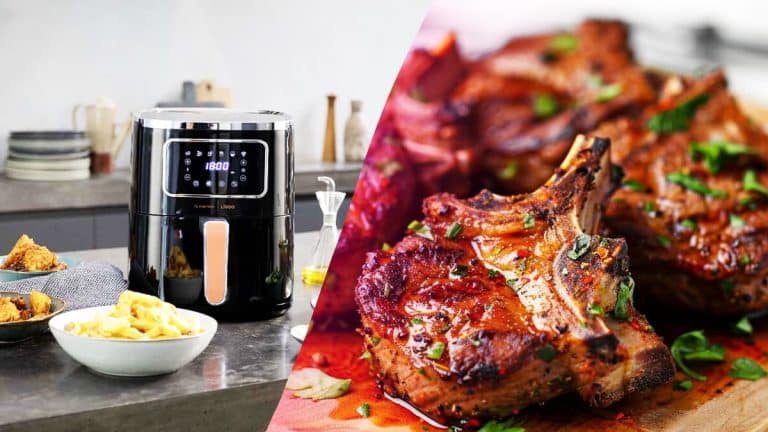 Transformez votre dîner avec des côtelettes d’agneau à l’airfryer : rapide, facile et irrésistiblement délicieux