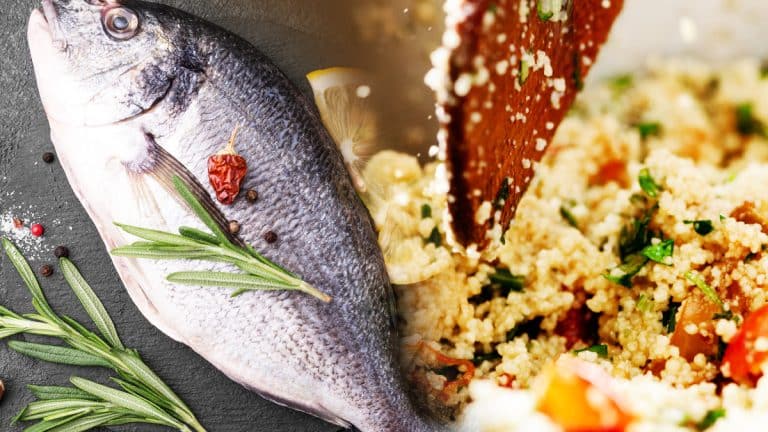 Couscous de poisson revisité : une symphonie de saveurs avec courgettes et carottes pour ravir vos papilles