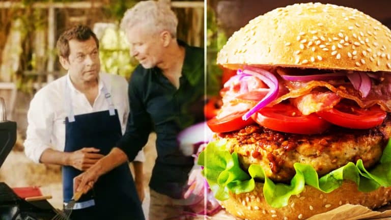 Magnifique « Koh-Lanta Burger » de Laurent Mariotte : une recette qui transforme le burger en une aventure