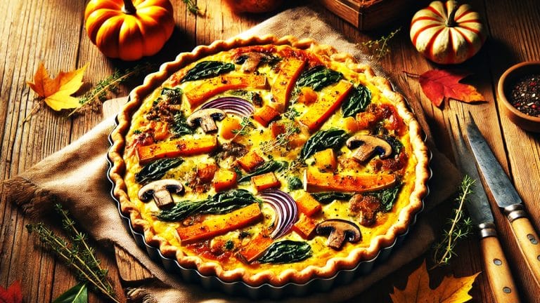 Cette quiche automnale peut illuminer vos soirées d’octobre