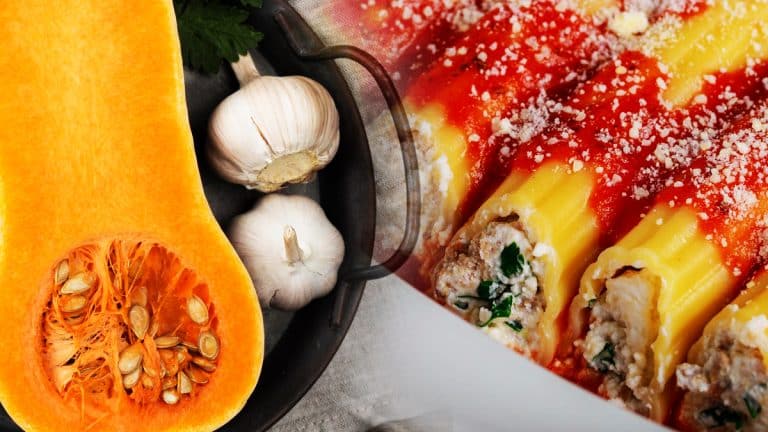 Magnifique recette des cannellonis à la courge butternut et Beaufort, le plat d’automne qui réchauffe le cœur