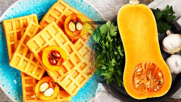 Découvrez comment réinventer les gaufres avec la courge butternut et la feta pour un brunch parfait