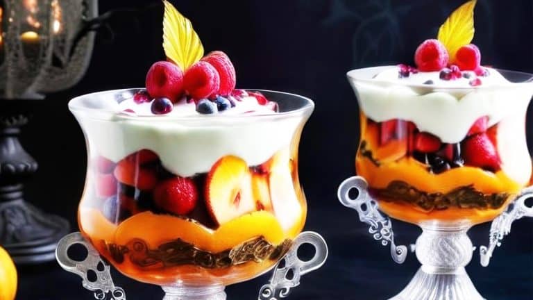 La panna cotta d’Halloween aux pruneaux : une recette aussi effrayante que délicieuse