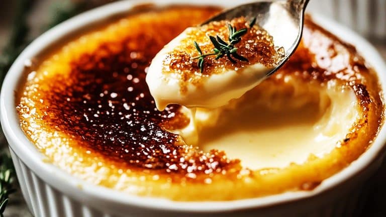 Voici comment la verveine transforme la crème brûlée en un dessert divinement rafraîchissant