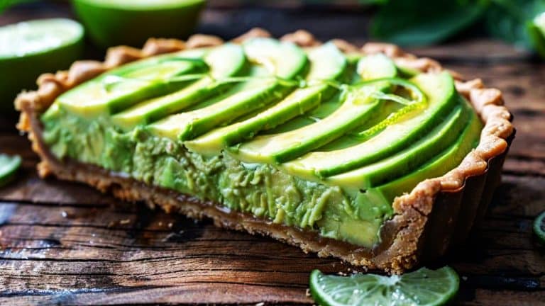 Les secrets de la tarte à l’avocat et au citron vert : une explosion de fraîcheur pour vos papilles