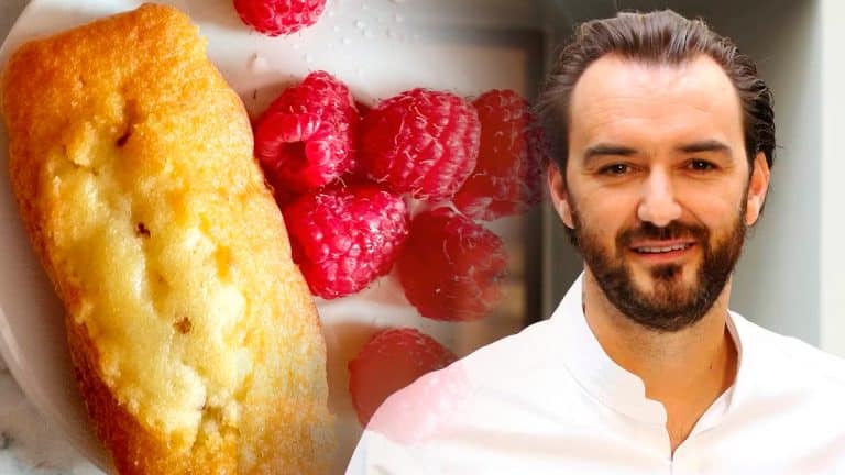 Laissez-vous tenter par l’irrésistible recette des financiers à la framboise de Cyril Lignac