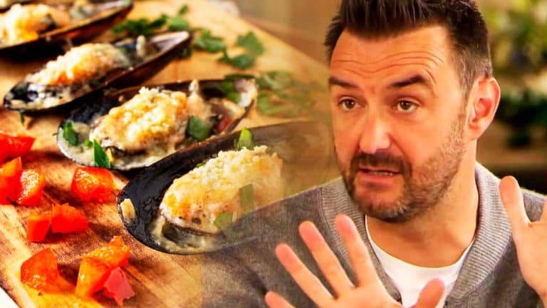 Recette de moules gratinées de Cyril Lignac pour régaler vos convives à la maison comme dans un grand restaurant