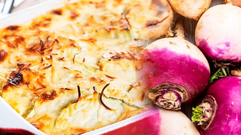 Découvrez comment réaliser un savoureux gratin de navets au parmesan, une recette simple et économique