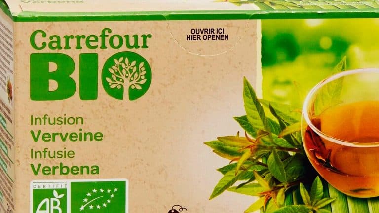 Attention aux sachets de verveine bio de Carrefour : risque de santé dû à un pesticide non conforme