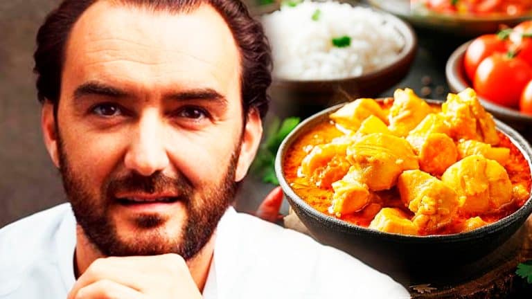 Le secret de Cyril Lignac pour un poulet au curry aussi tendre que savoureux