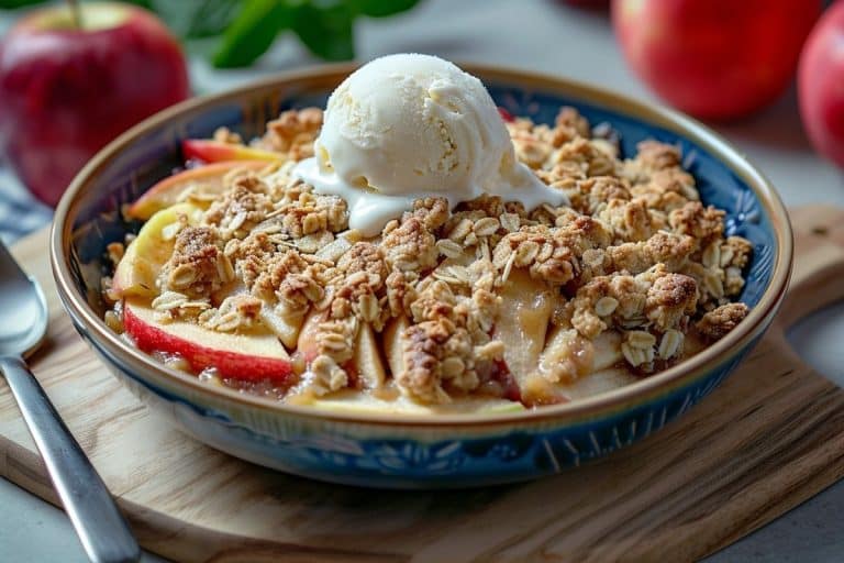 Redécouvrez le crumble aux pommes : recette traditionnelle et variantes irrésistibles pour fondre de plaisir