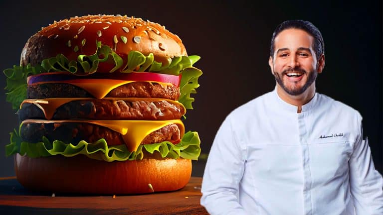 Découvrez comment préparer chez vous un délicieux burger façon Big Mac avec la recette du chef Mohamed Cheikh